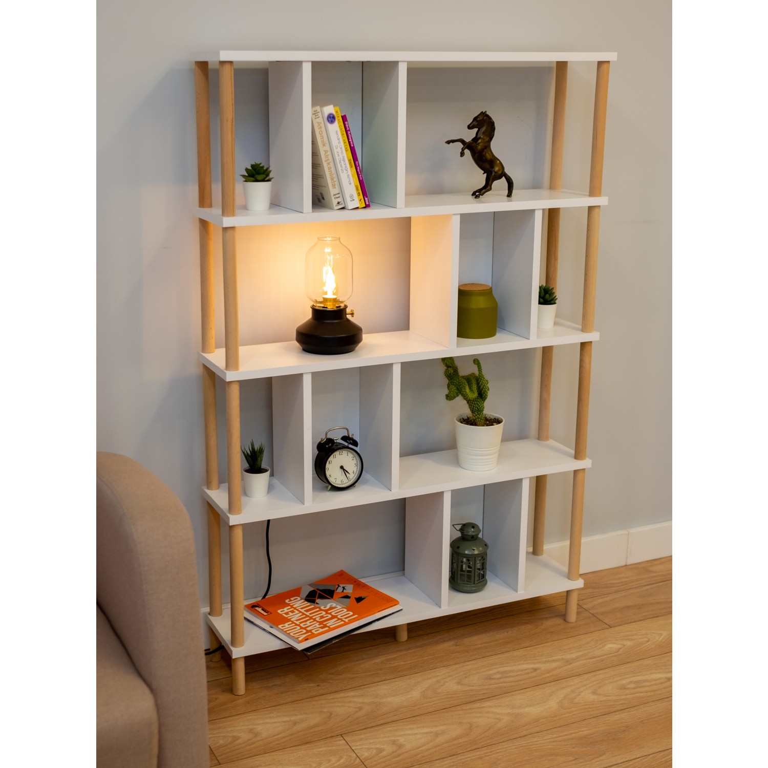 Bücherregal Modern Dekorativ