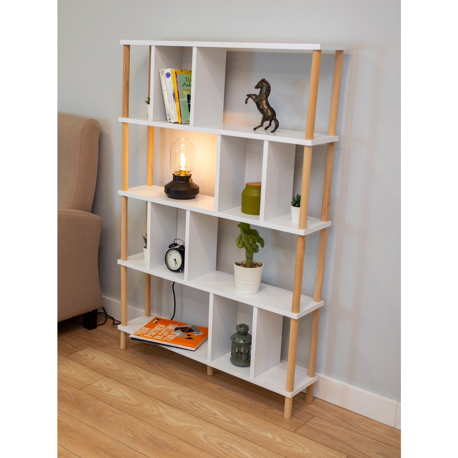 Bücherregal Modern Dekorativ