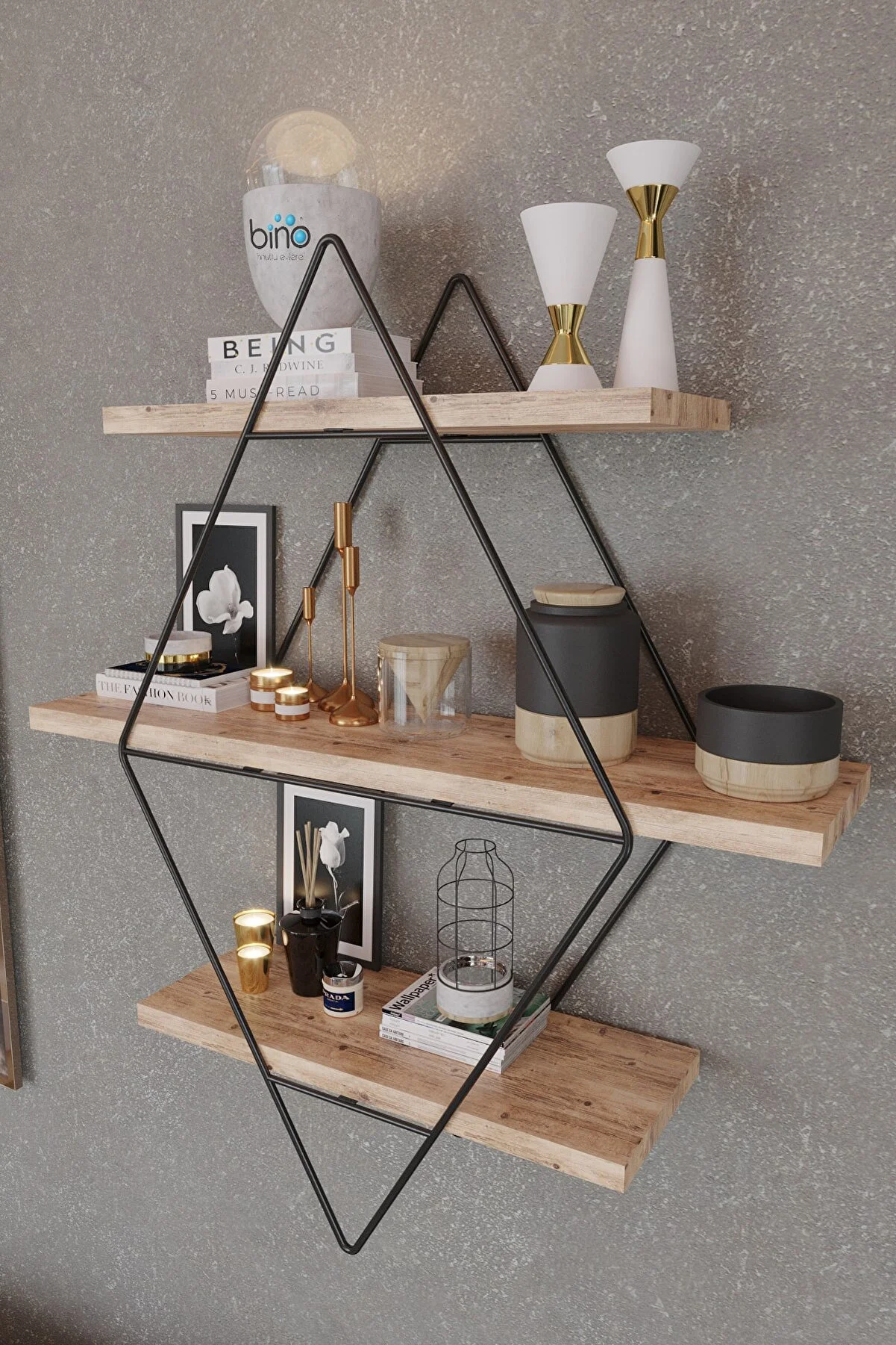 Prisma Bücherregal & Wandregal