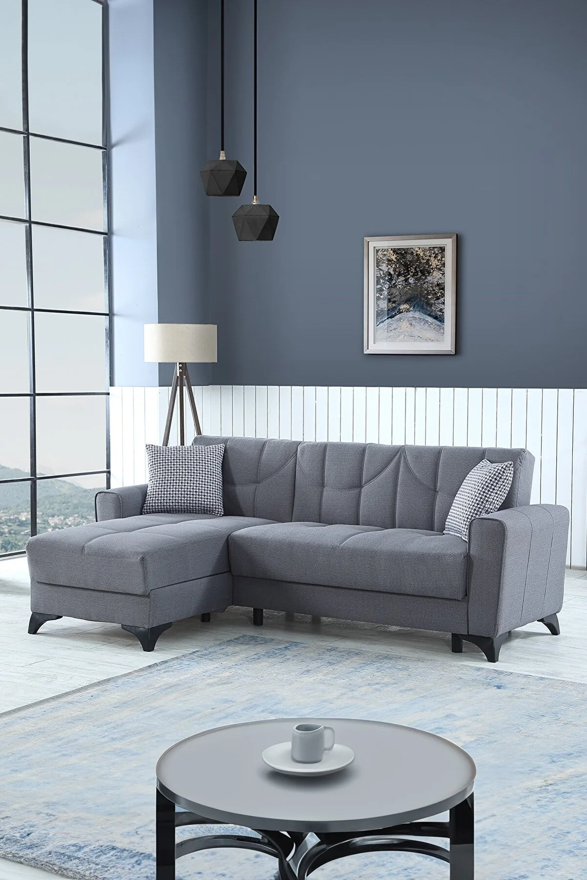 Ecksofa Modern mit Lagerraum