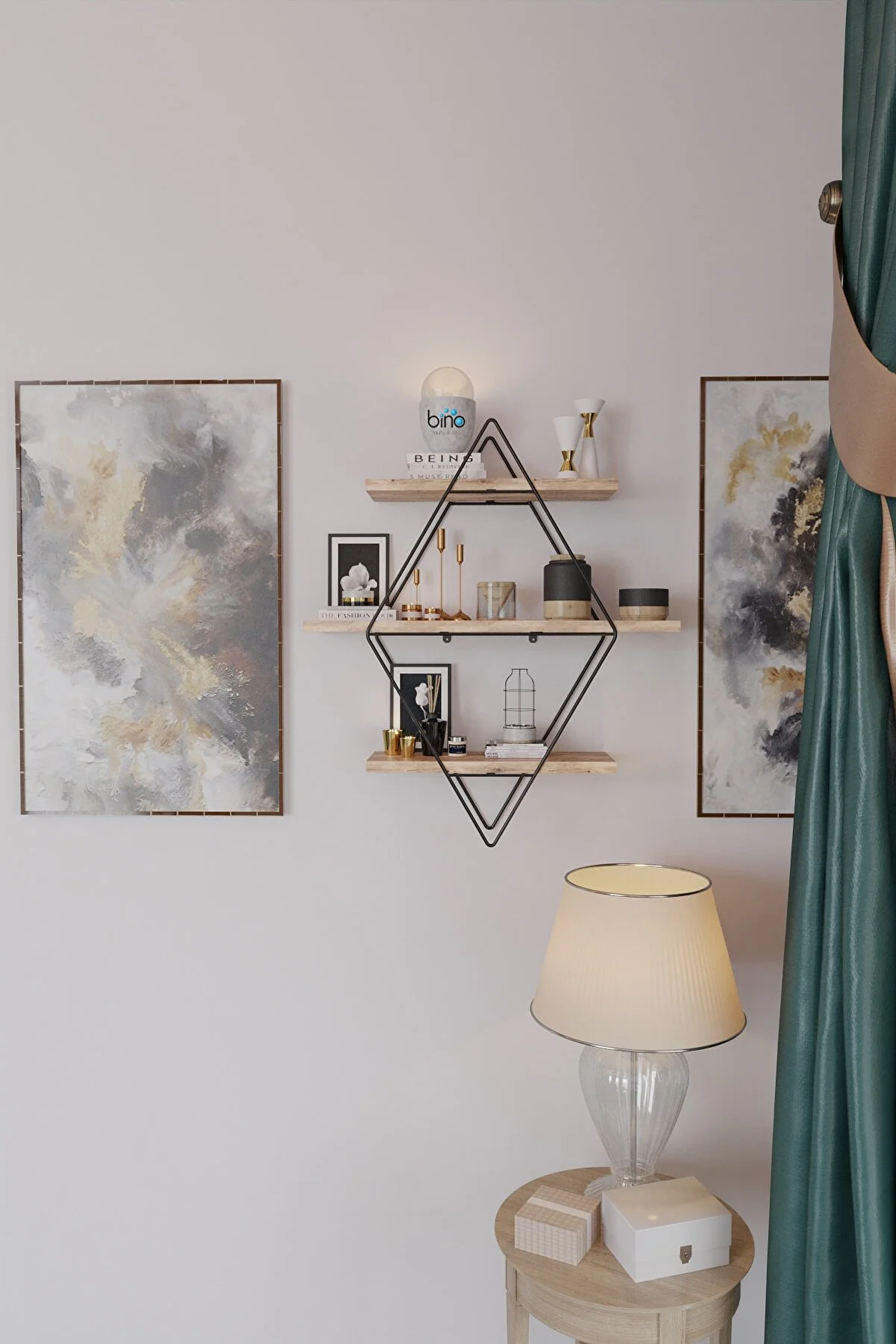 Prisma Bücherregal & Wandregal